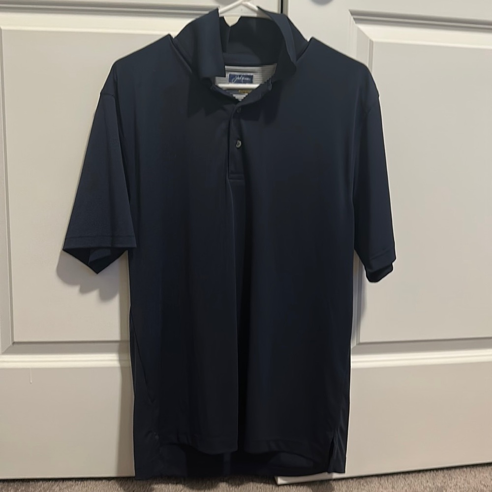 Navy Dark Blue Polo Jack Nicklaus Golfer Tee